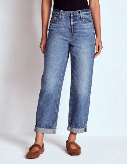 Mid Rise Relaxed Jeans-Mid Vintage-6