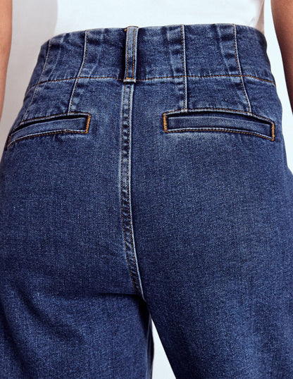 Patch Pocket Cropped Pants-Mid Vintage-7