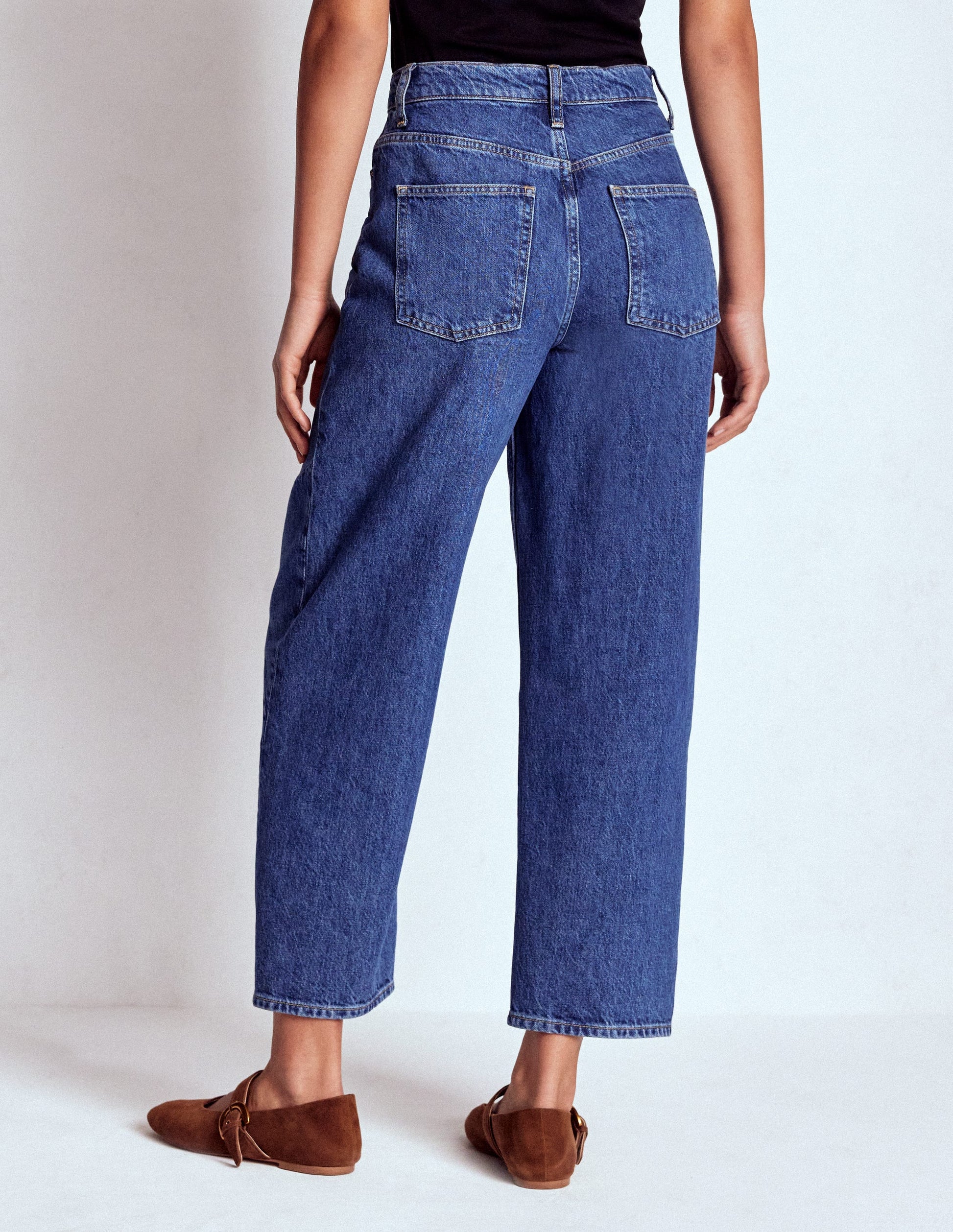 Barrel Leg Jeans-Mid Vintage-2