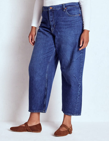 Barrel Leg Jeans-Mid Vintage-6