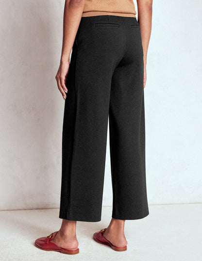 Belgravia Ponte Crop Pants-BLACK-3