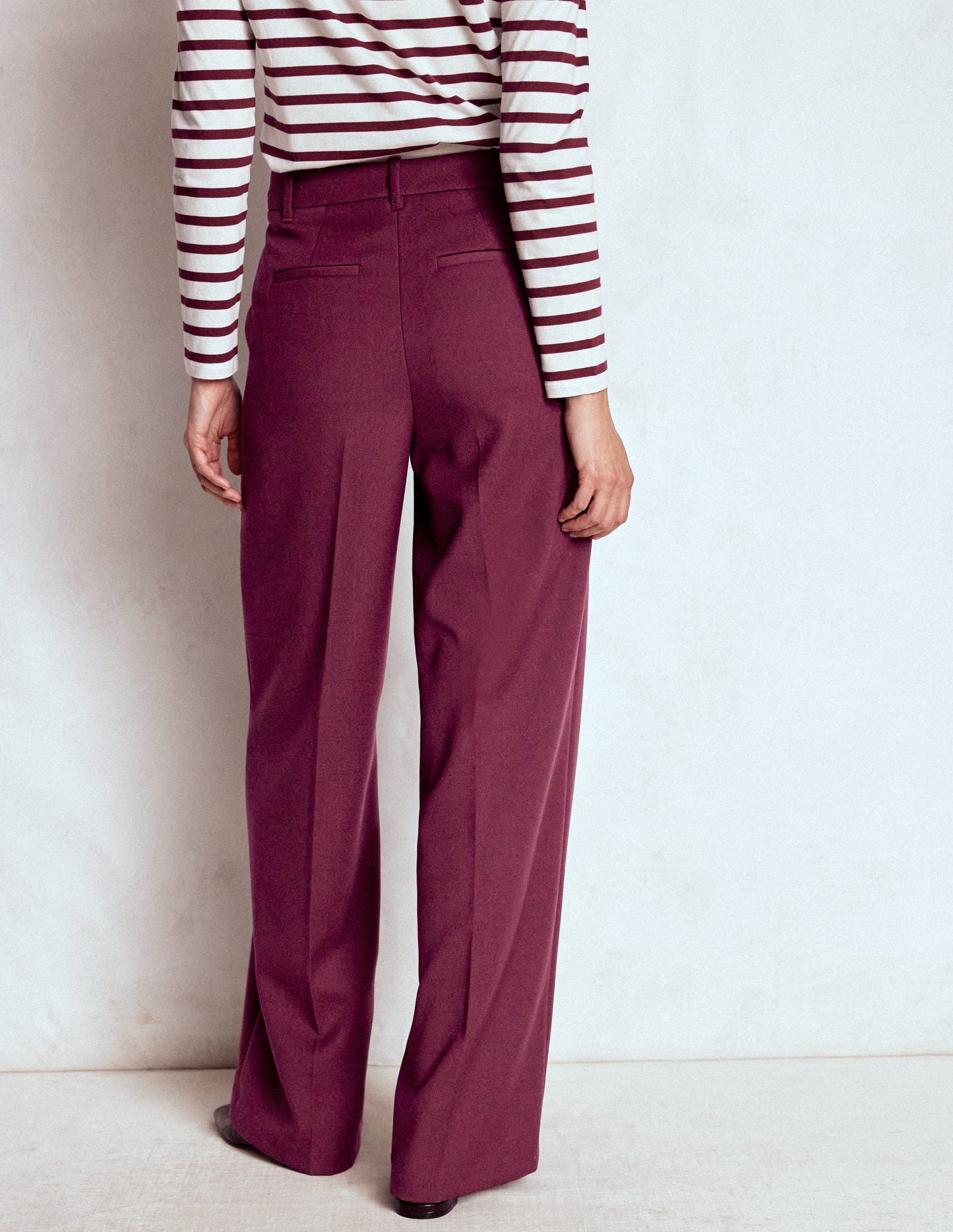 Belgravia Tailored Pants-Deep Wisteria