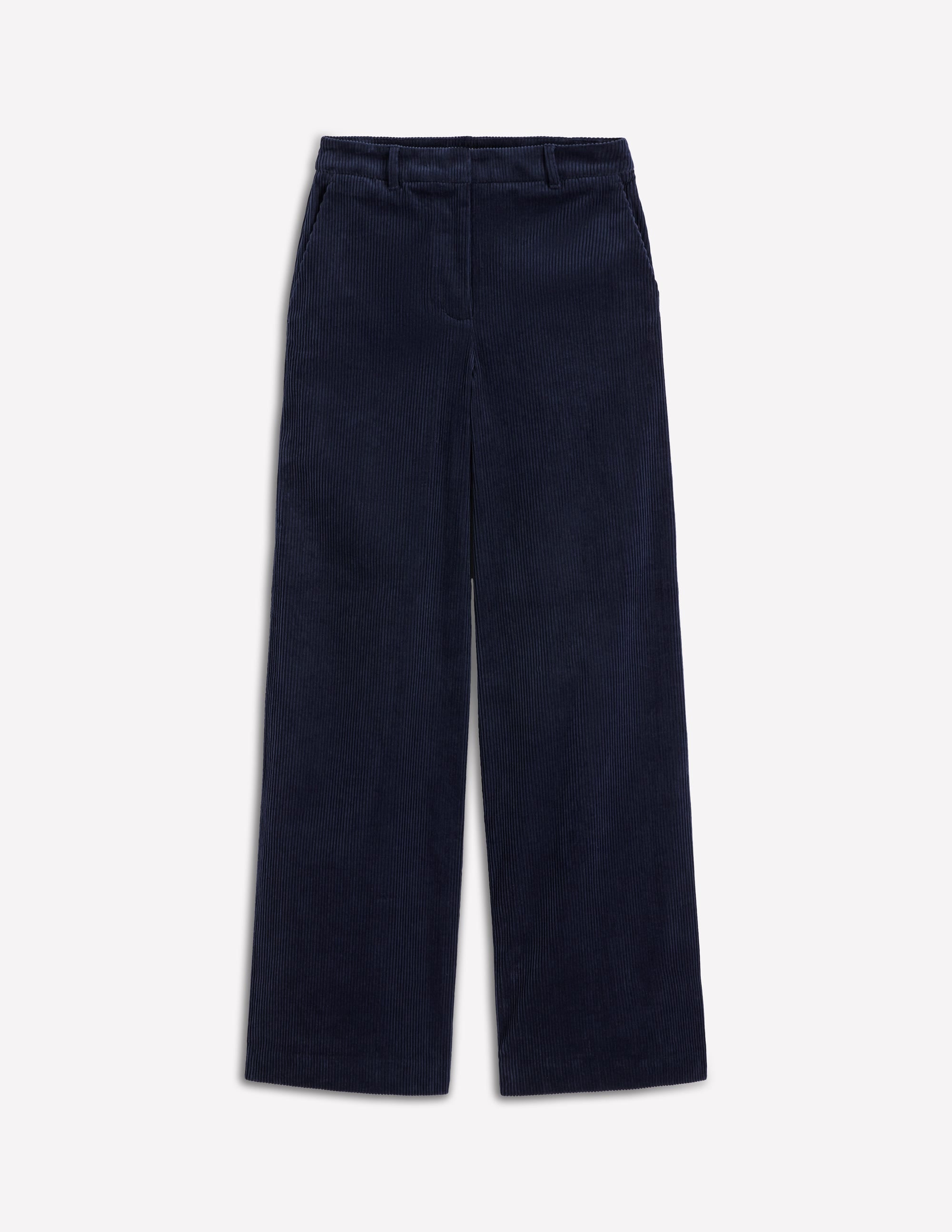 Belgravia Chunky Cord Pants-Navy - Image 6