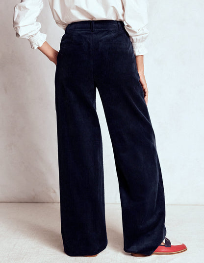 Belgravia Cord Pants-Navy-3
