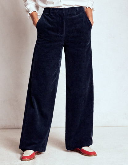Belgravia Cord Pants-Navy-4