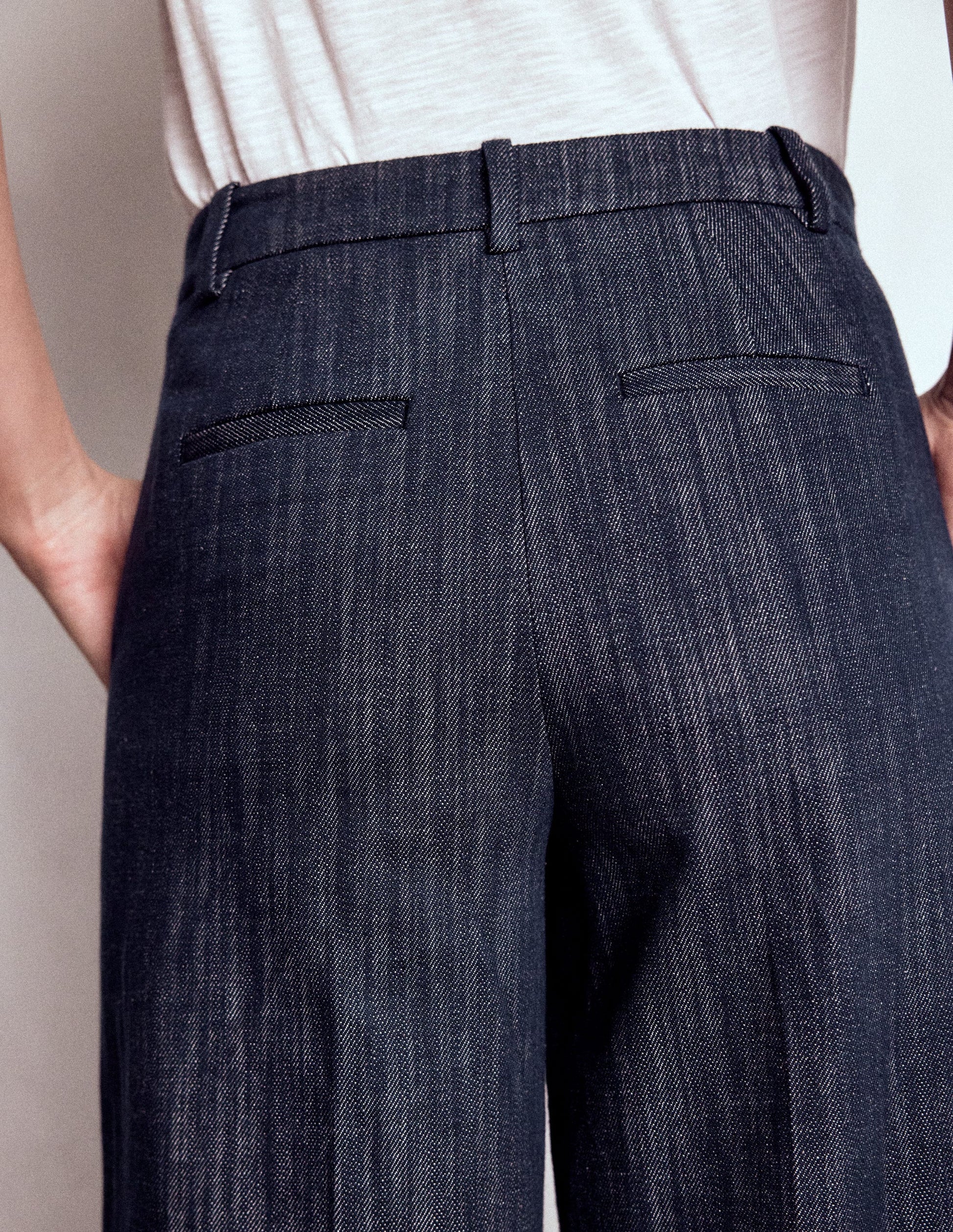 Belgravia Twill Pants-Navy Indigo-4