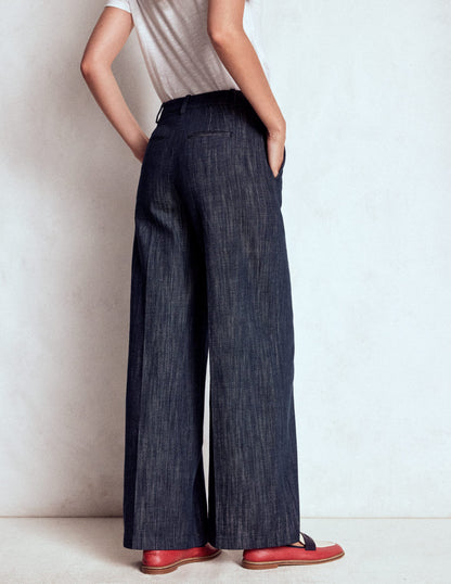 Belgravia Twill Pants-Navy Indigo-5