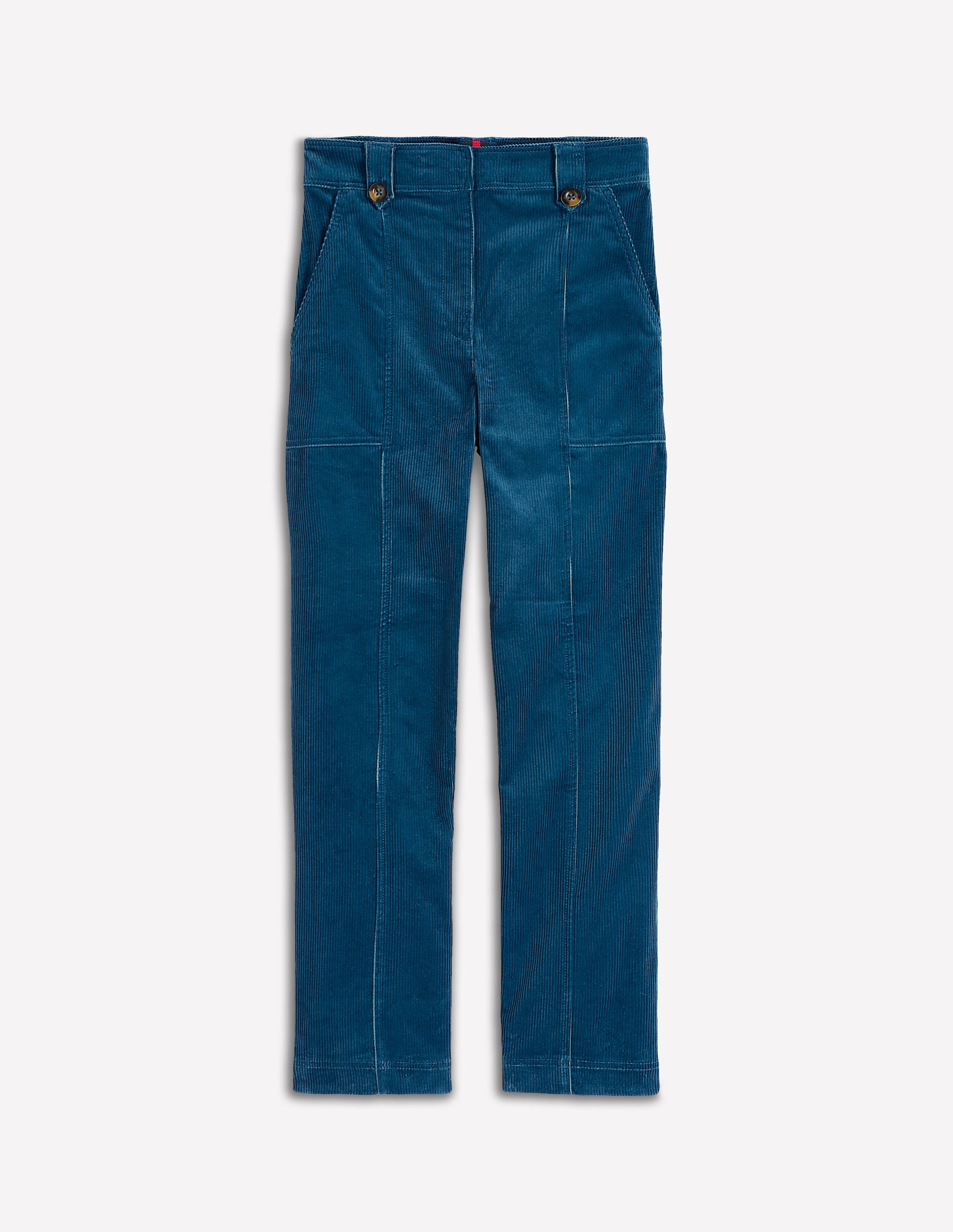 Pimlico Cord Pants-Indigo Blue - Image 7