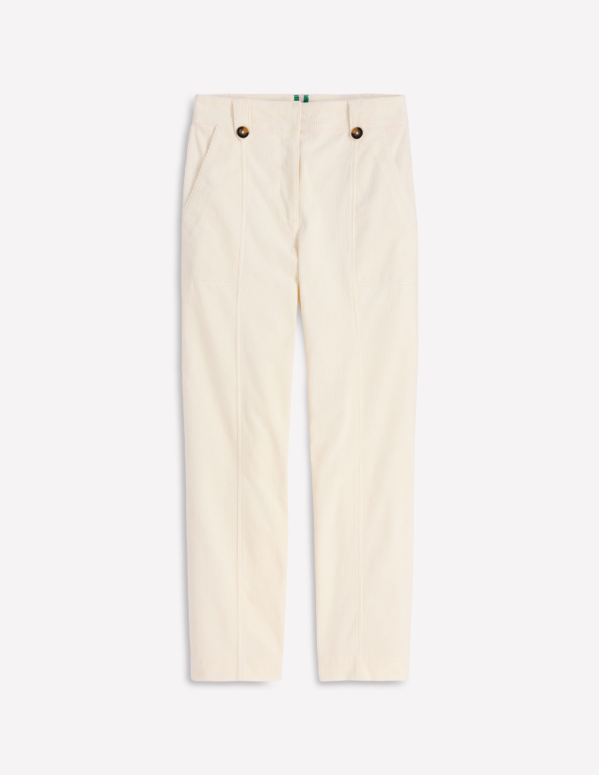 Pimlico Cord Pants-Ivory - Image 5