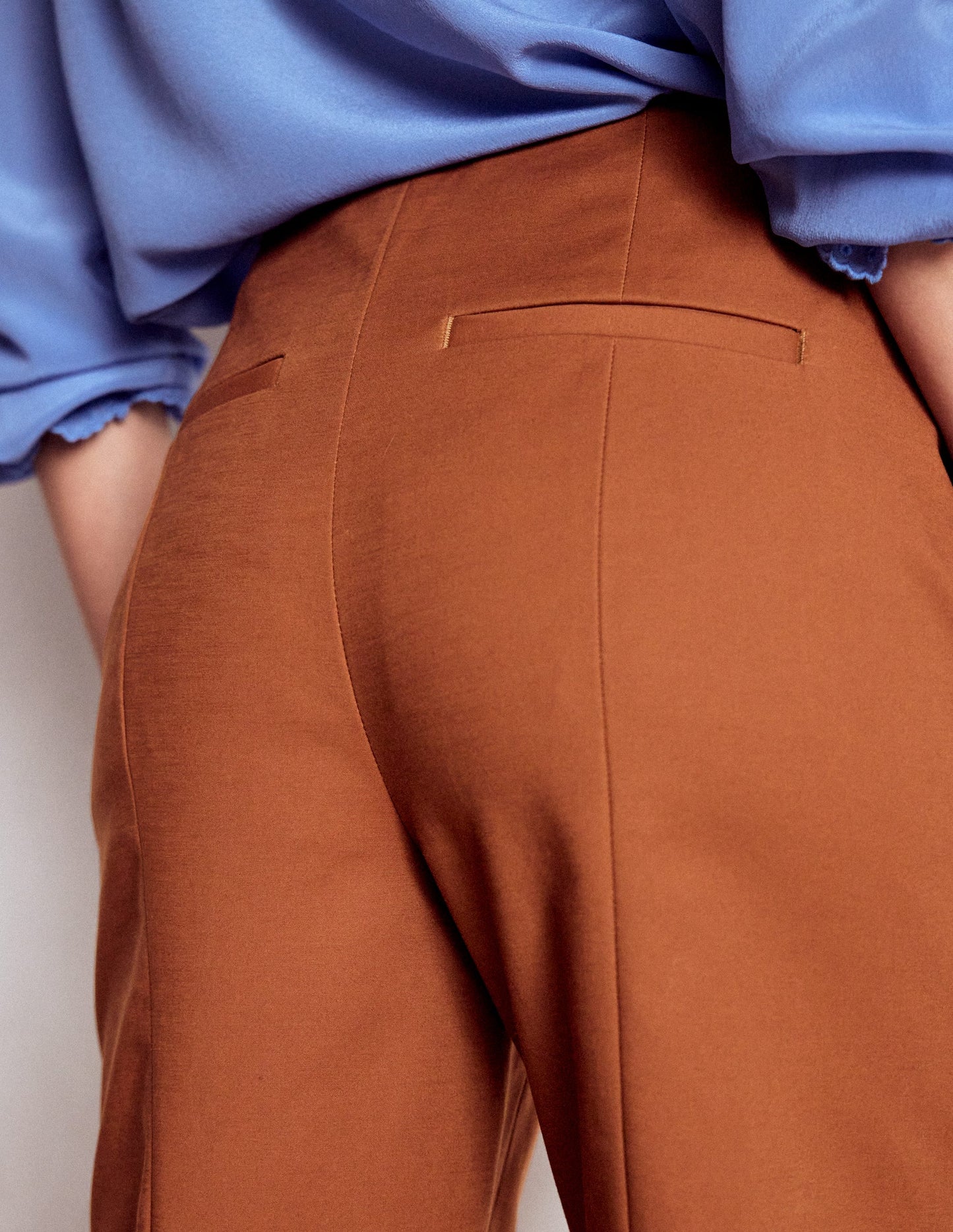 Smart 7/8 Pants-Russet