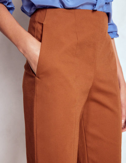 Smart 7/8 Pants-Russet-3
