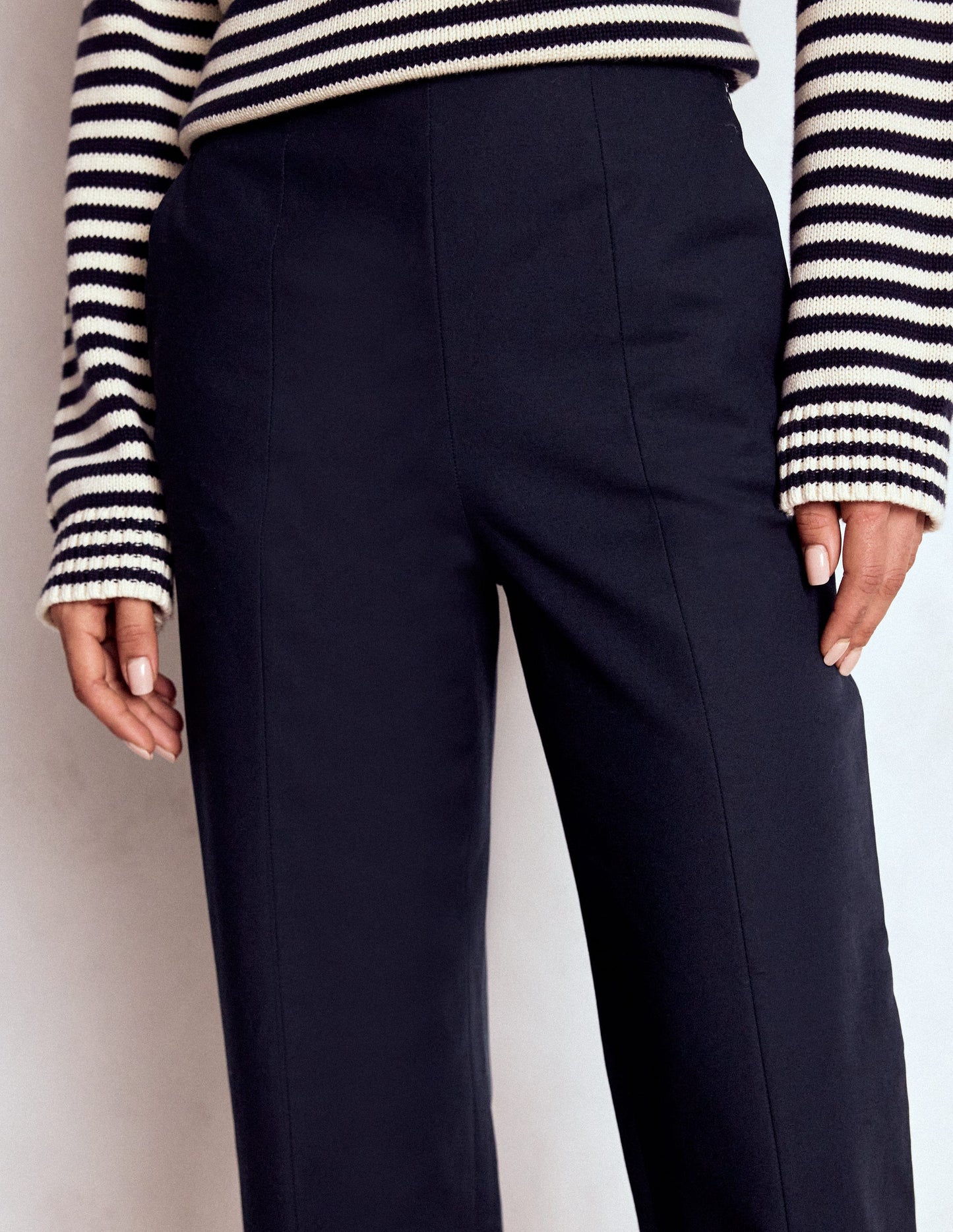 Smart 7/8 Pants-Navy