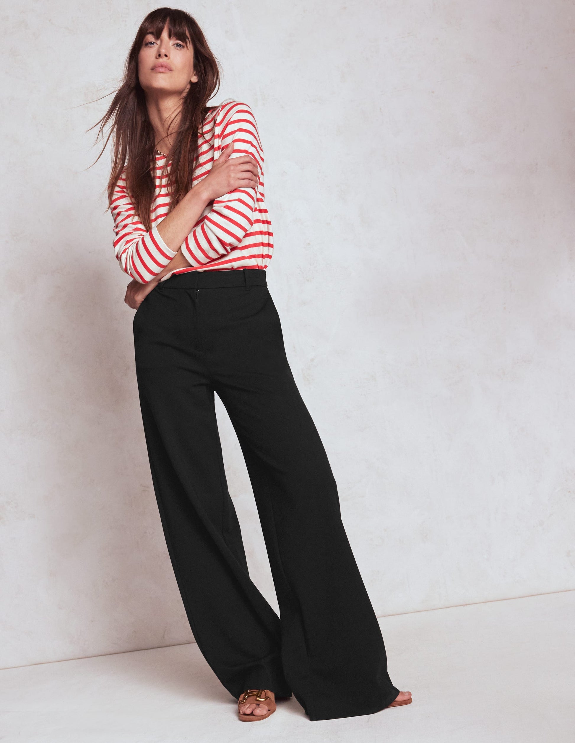 Belgravia Ponte Pants-Black-1