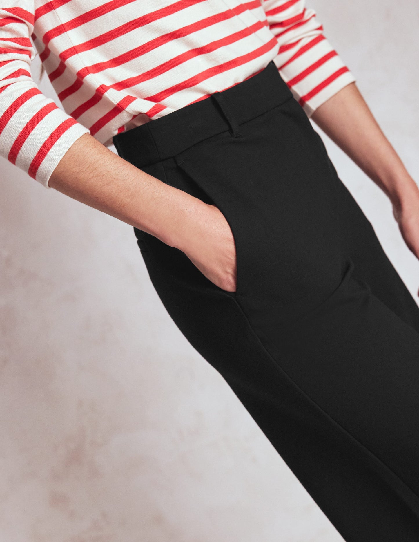 Belgravia Ponte Pants-Black