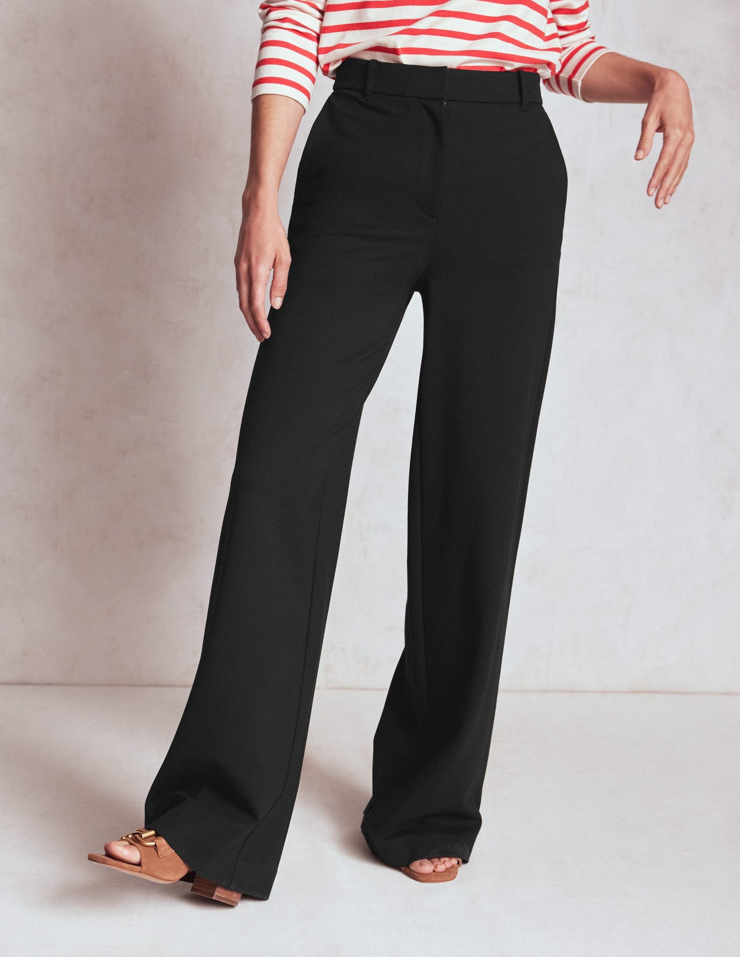 Belgravia Ponte Pants-Black