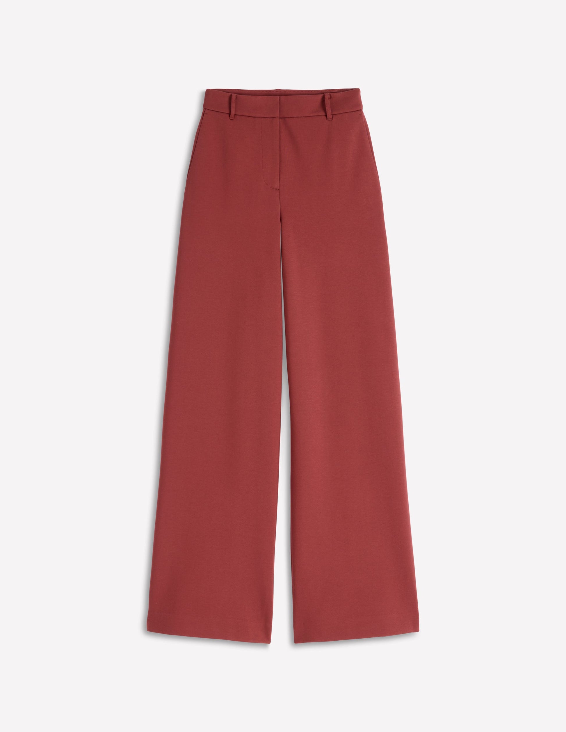 Belgravia Ponte Pants-Chestnut-4