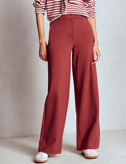 Belgravia Ponte Pants-Chestnut-3
