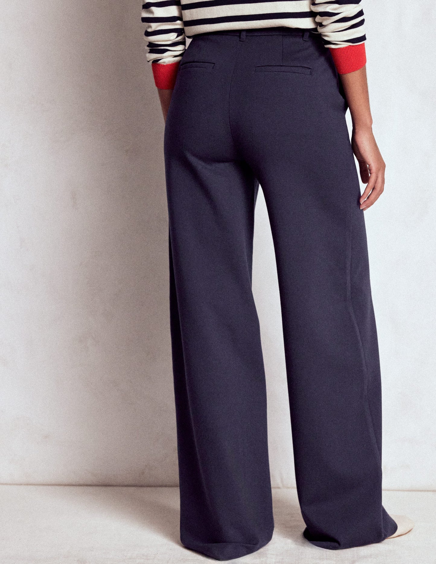 Belgravia Ponte Pants-Navy