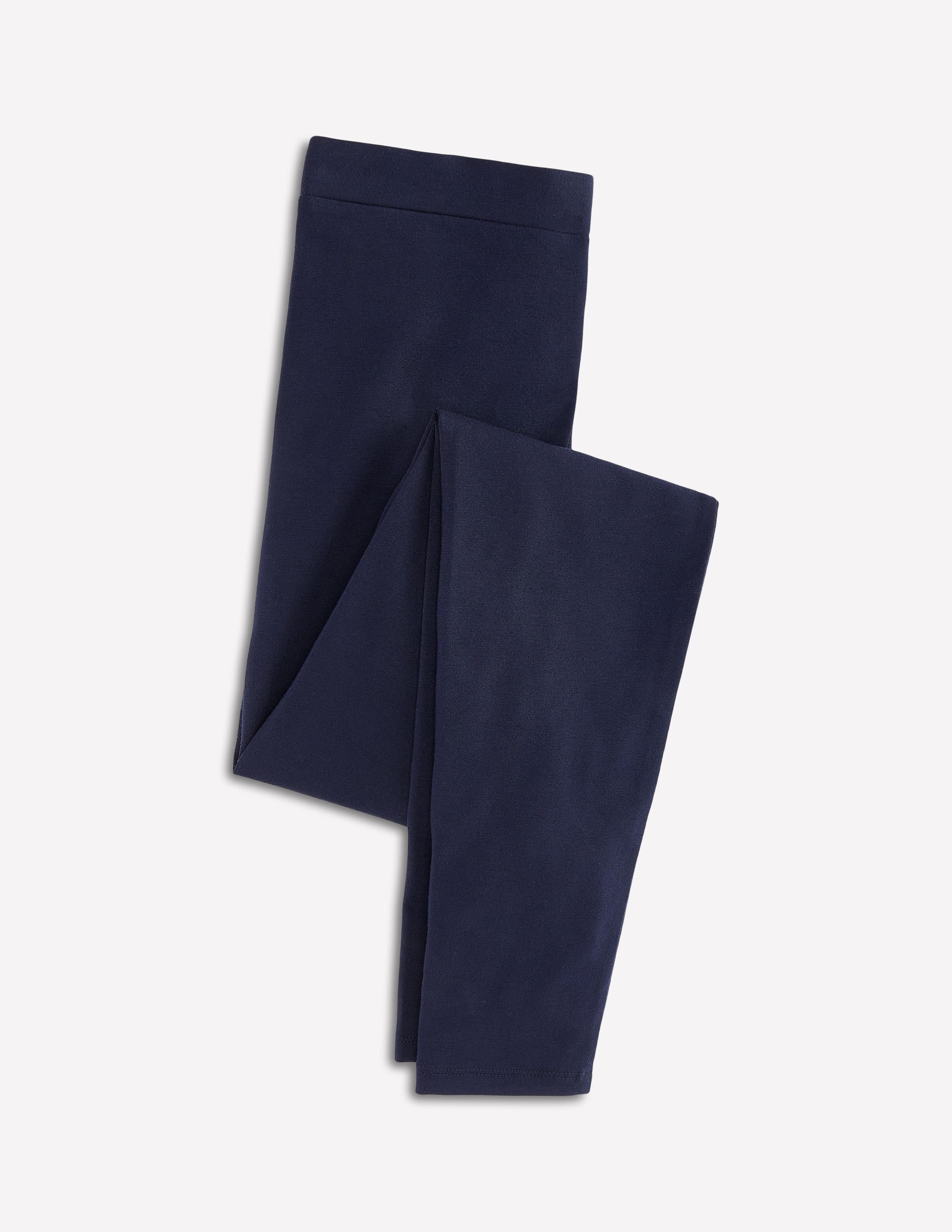High Rise Jersey Leggings-Navy - Image 5