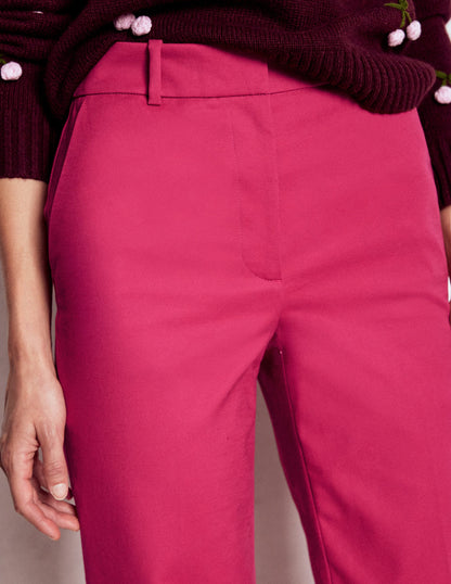 Canonbury 7/8 Pants-Bright Cherry-2