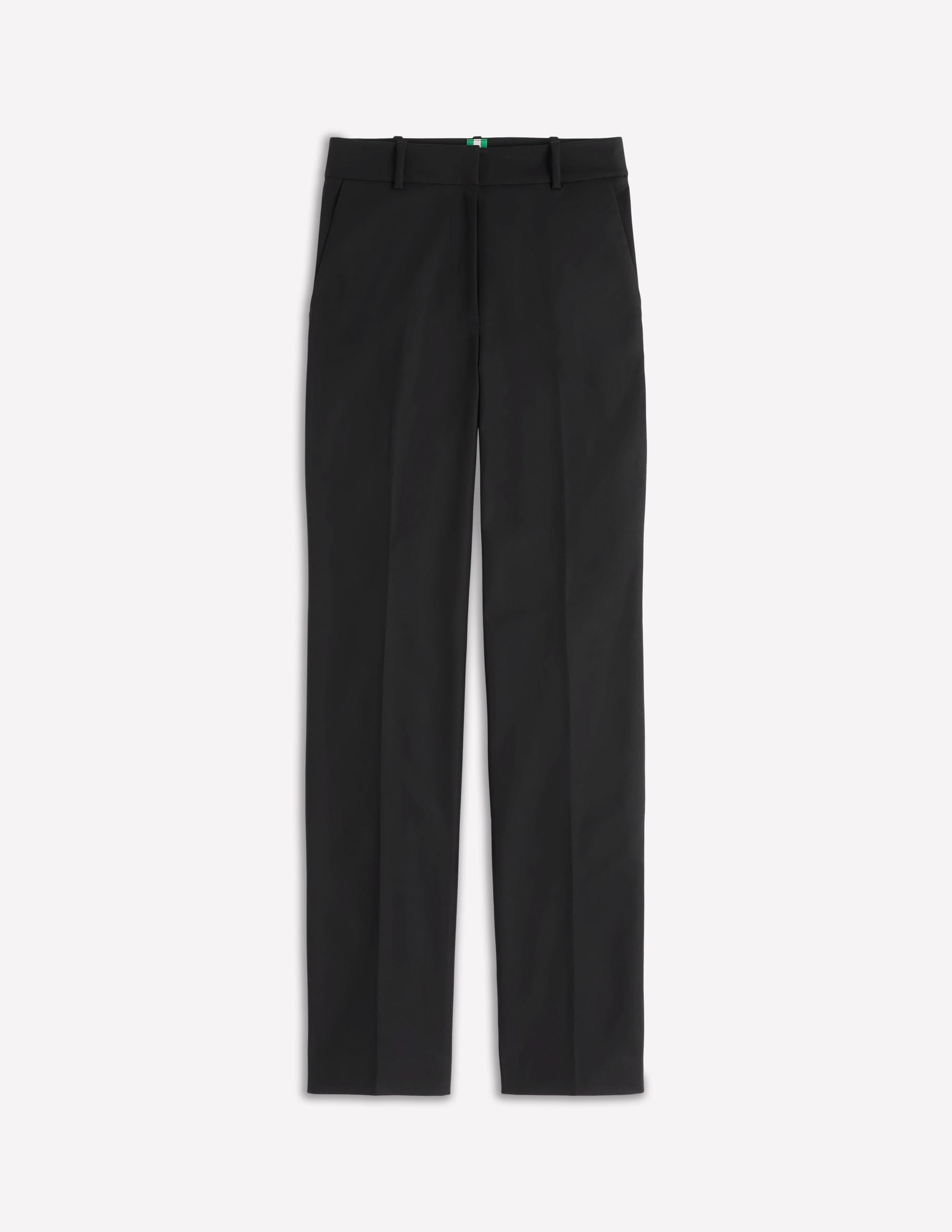 Black pants on a white background