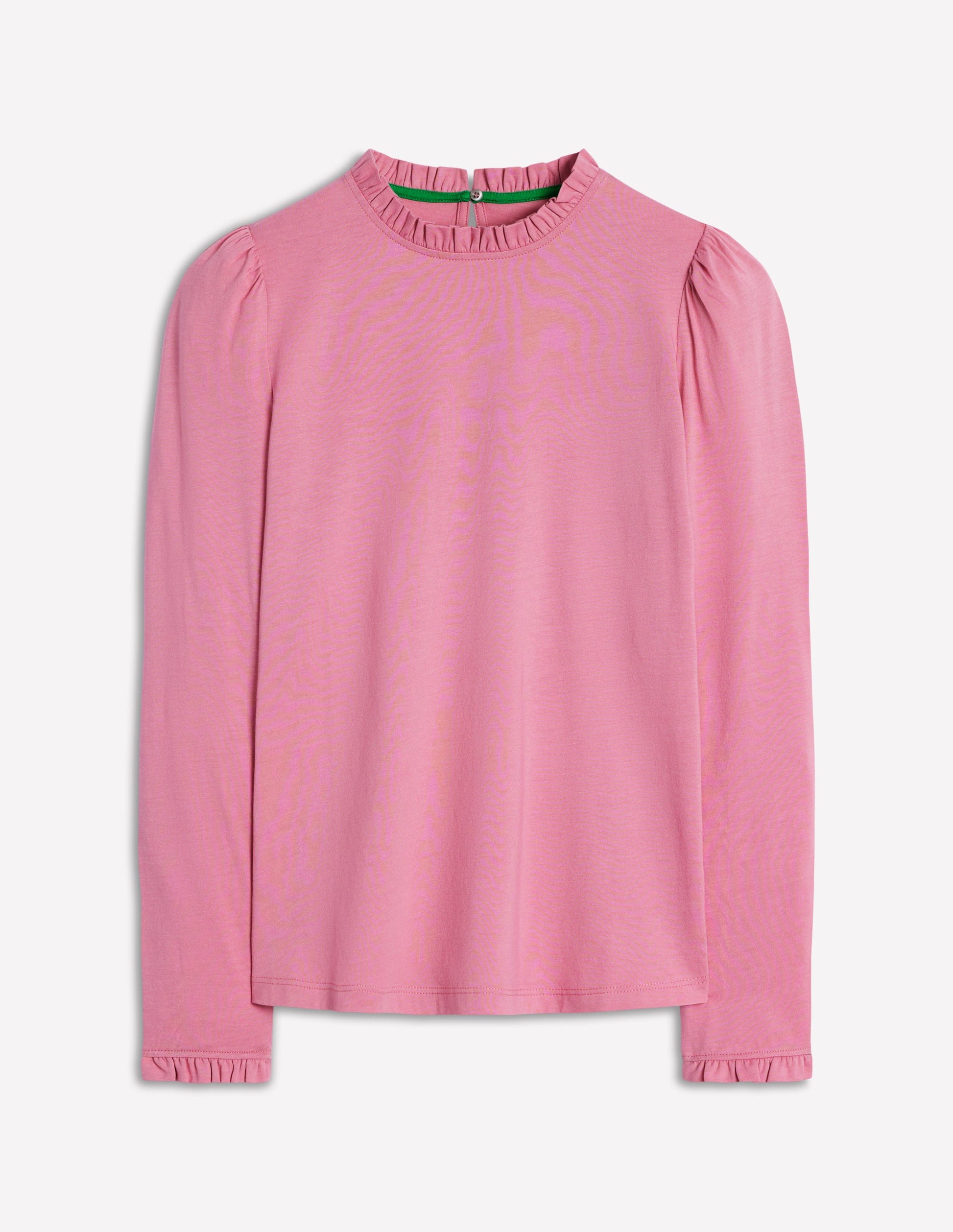 Supersoft Frill Detail Top-Formica Pink-4