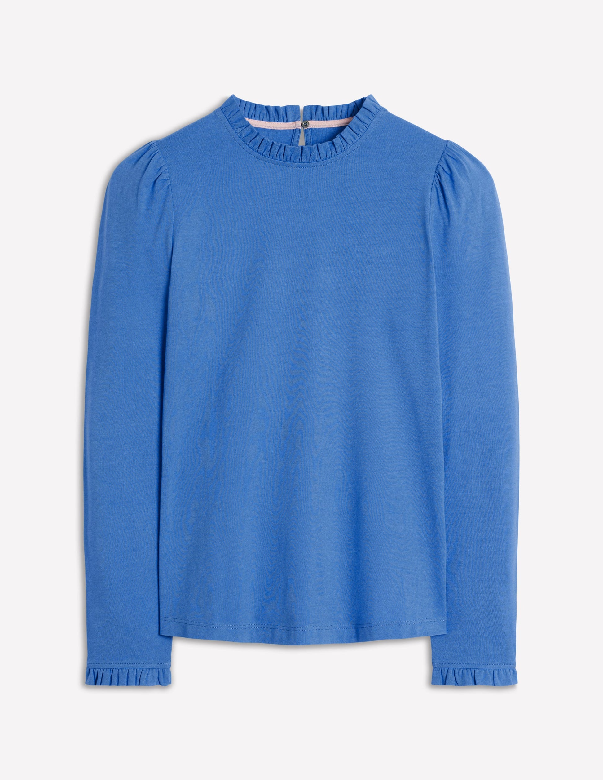 Supersoft Frill Detail Top-Meadow Spring-4