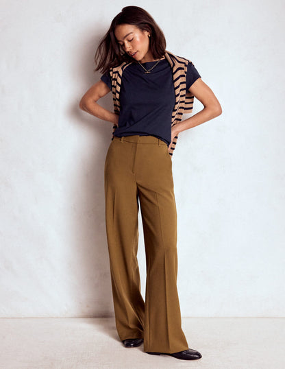 Supersoft Boat Neck T-Shirt-Navy-4