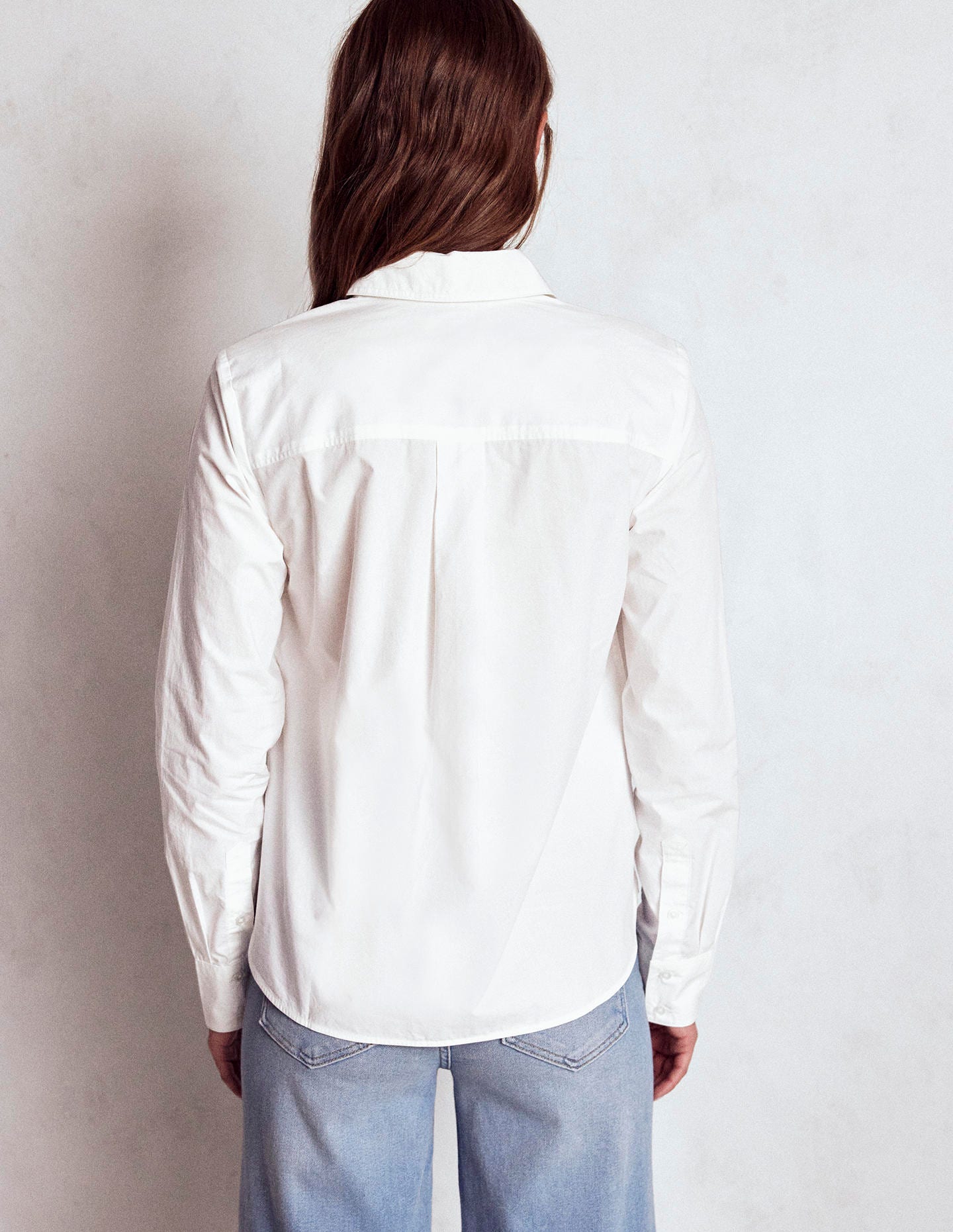 Sienna Cotton Shirt-White-3