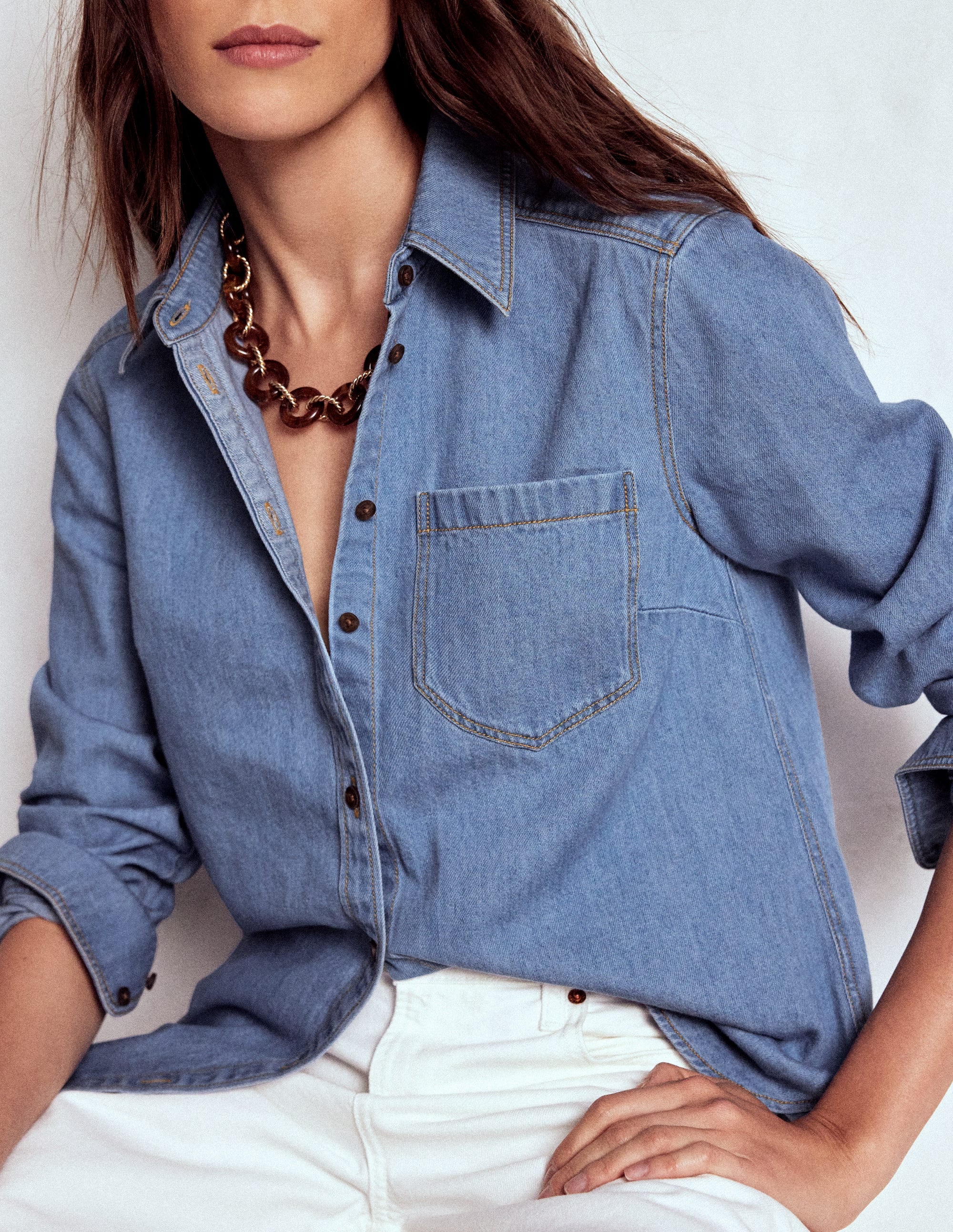 Denim Shirt-Light Authentic - Image 1