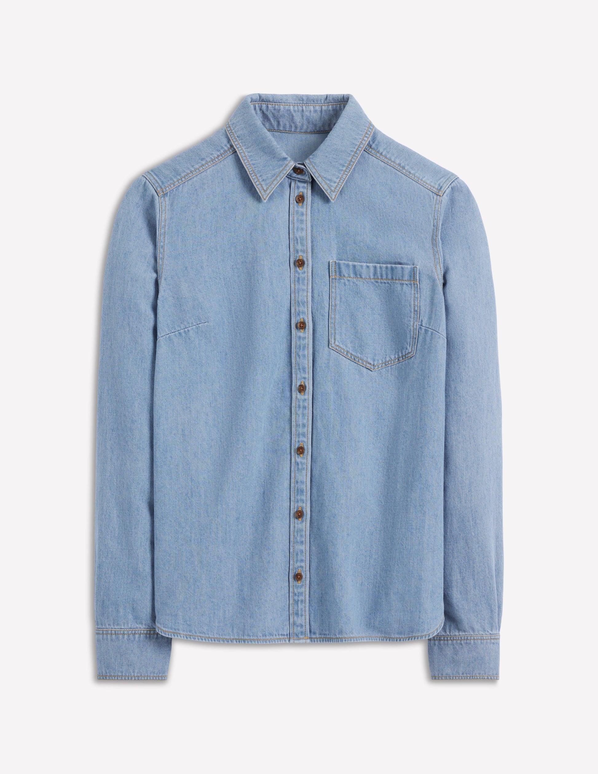 Denim Shirt-Light Authentic-5