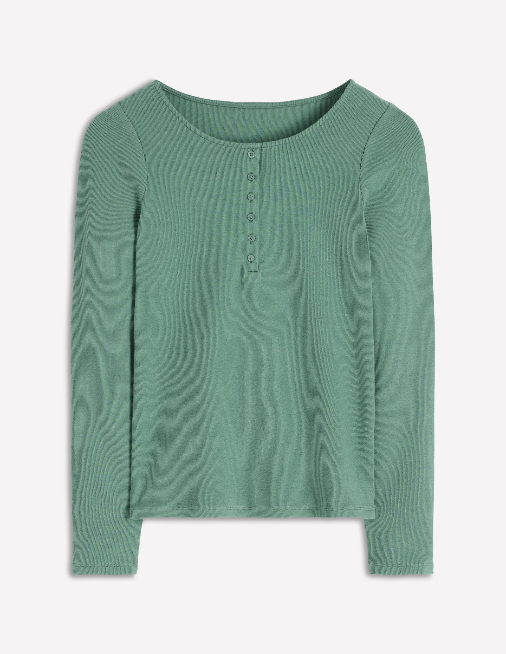 Rib Henley-Eucalyptus-5