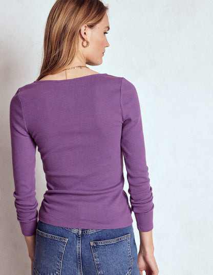 Rib Henley-Mystical Purple-3