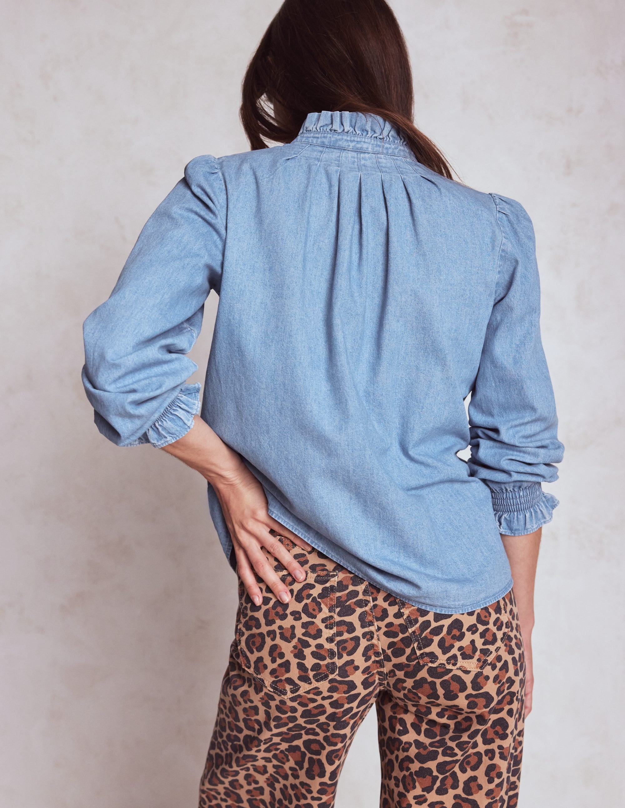 Lorna Denim Top-Light Authentic - Image 3