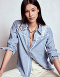 Sienna Western Shirt-Chambray