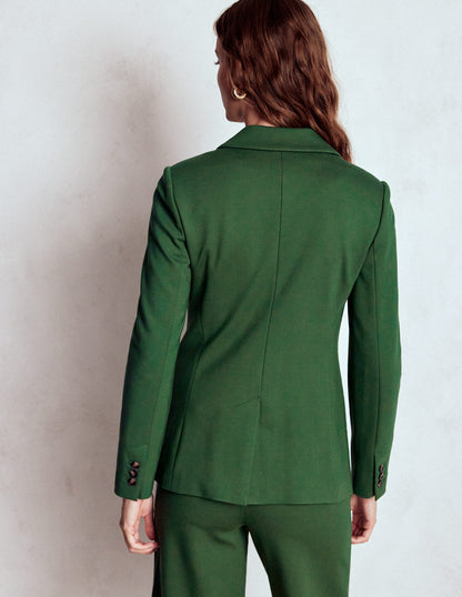 Marylebone Ponte Blazer-Hunter green-3