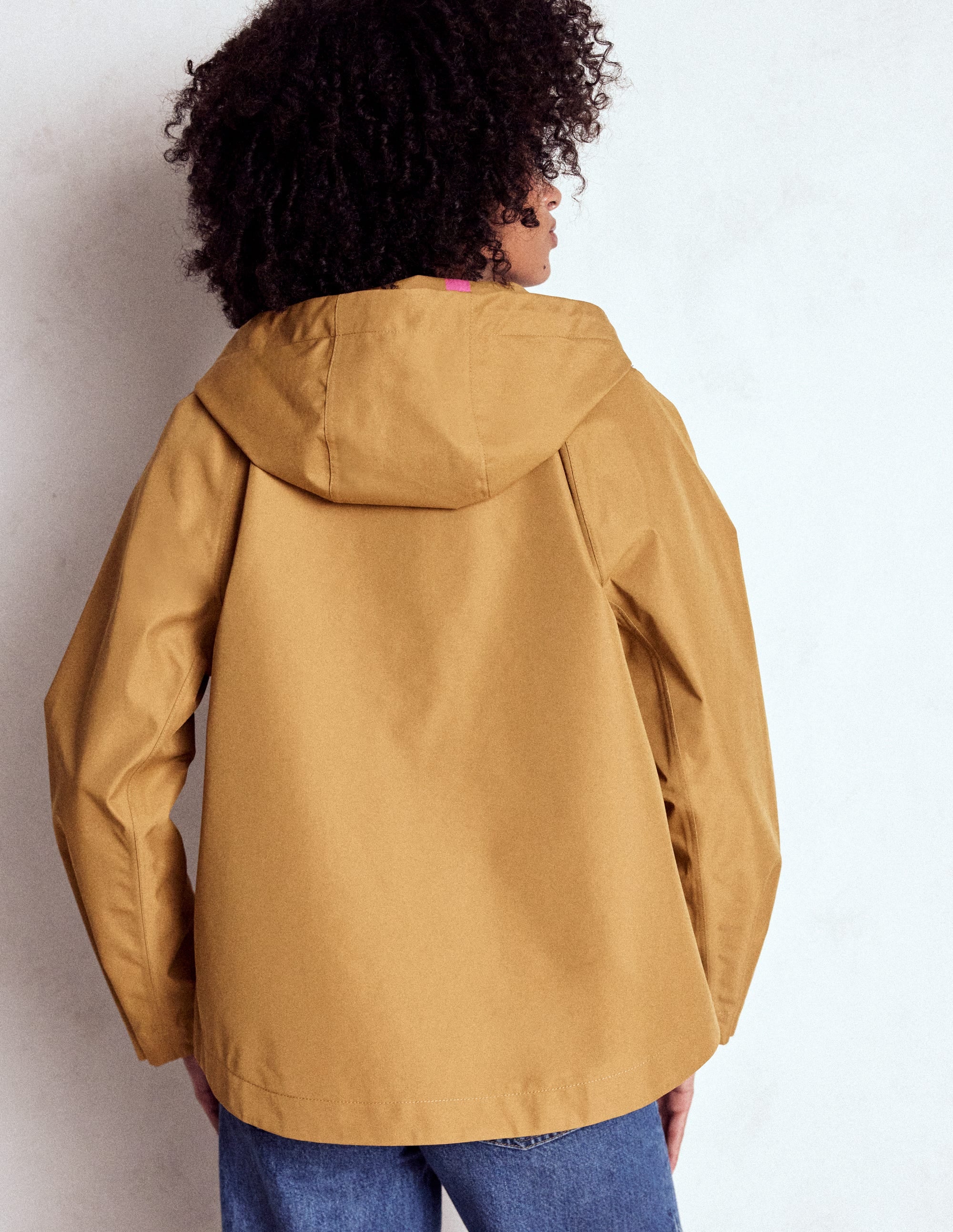 Lightweight Rain Mac-Hazelnut Brown - Image 4