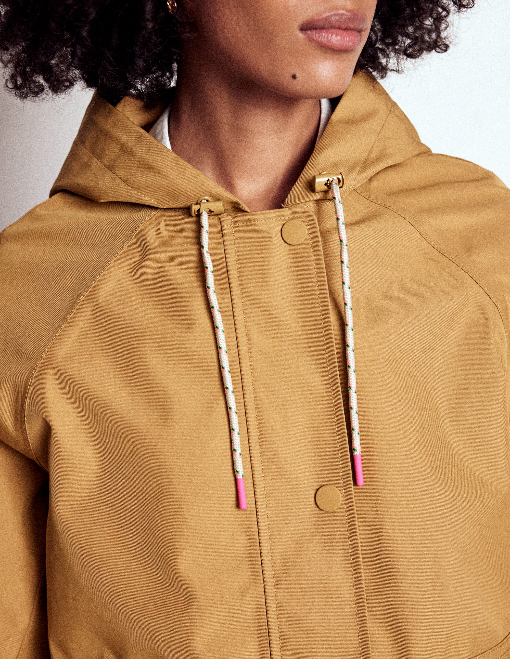 Lightweight Rain Mac-Hazelnut Brown - Image 5