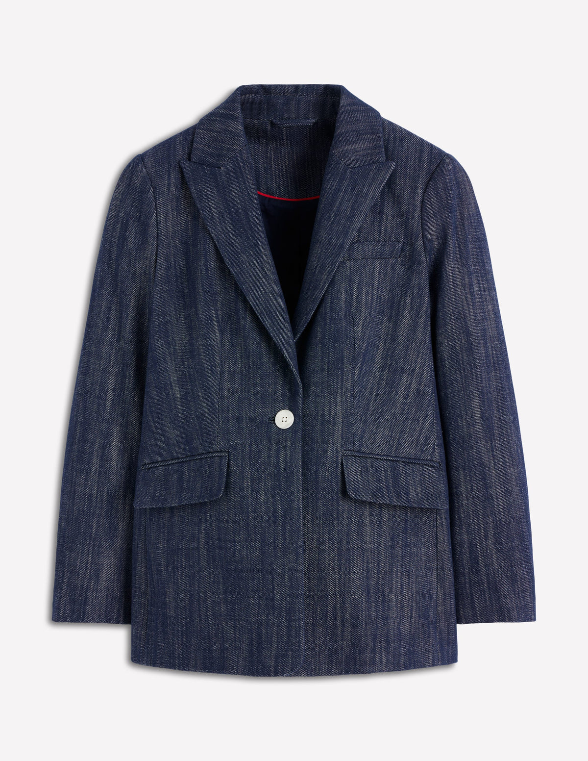 Woodbridge Twill Blazer-Navy, Indigo - Image 9