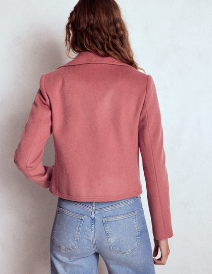 Topstitch Jacket-DUSTY PINK-3