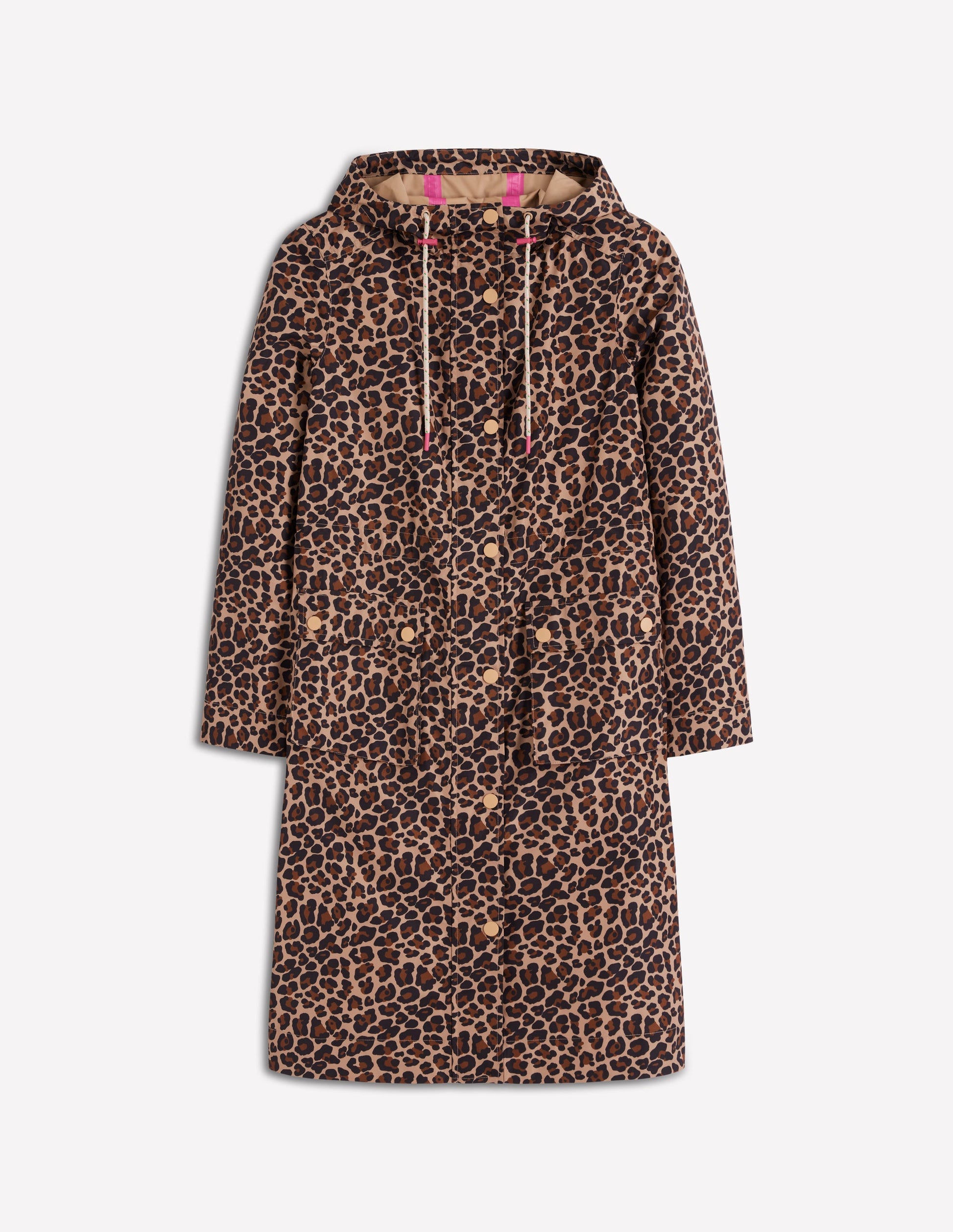 Longline Rain Mac-Multi, Cheetah Pop-6