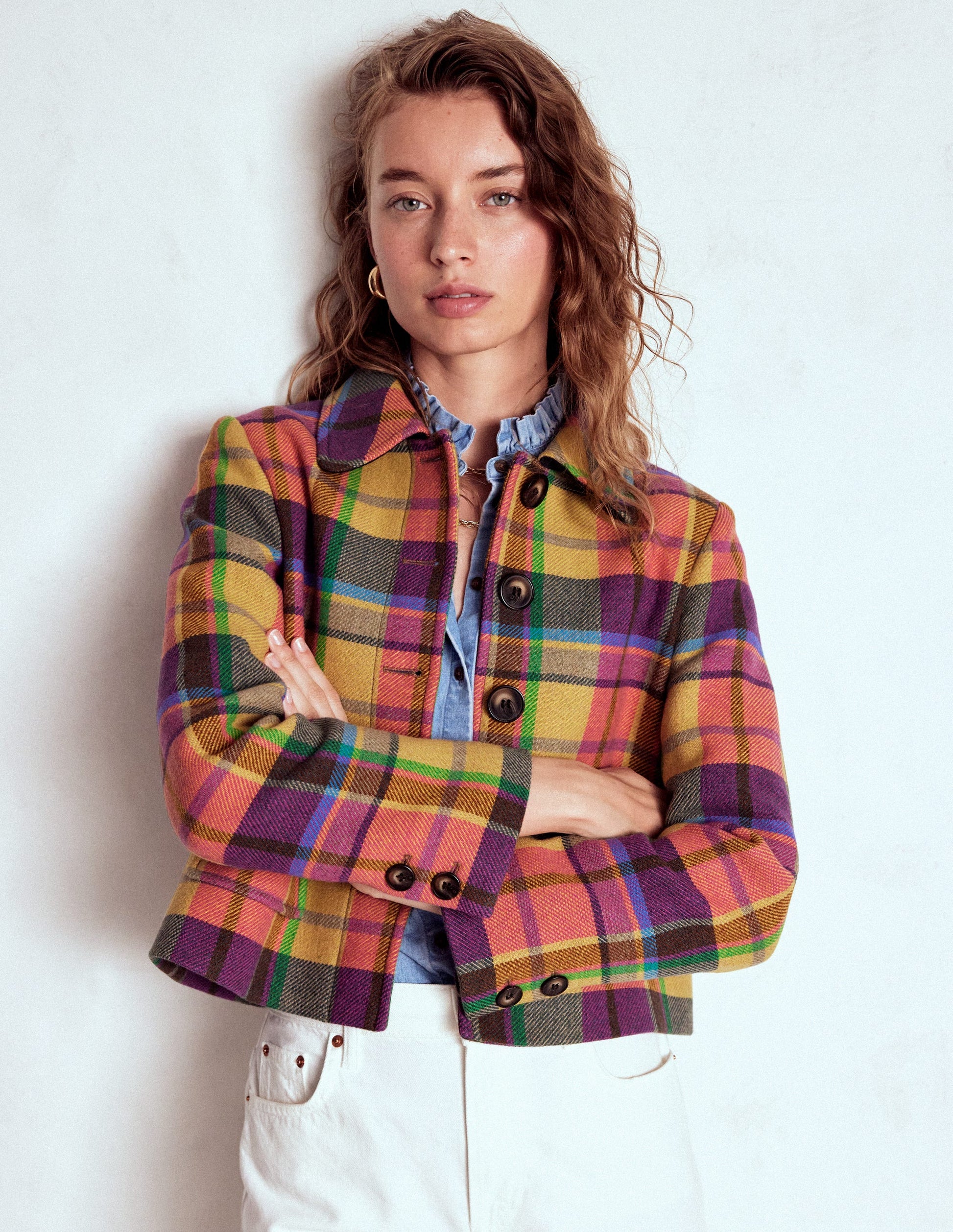 Knightsbridge Wool Jacket-Multi Check-1