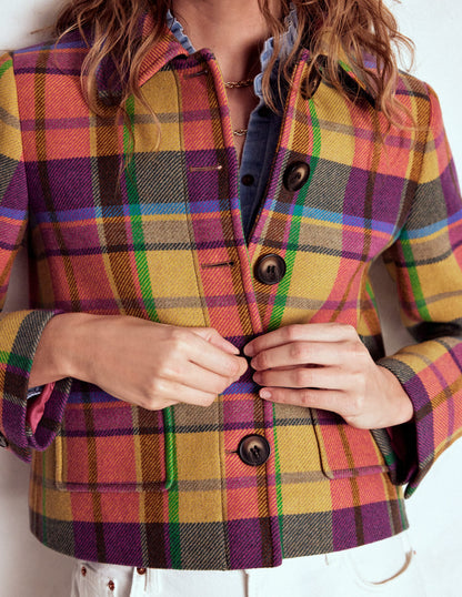 Knightsbridge Wool Jacket-Multi Check-2