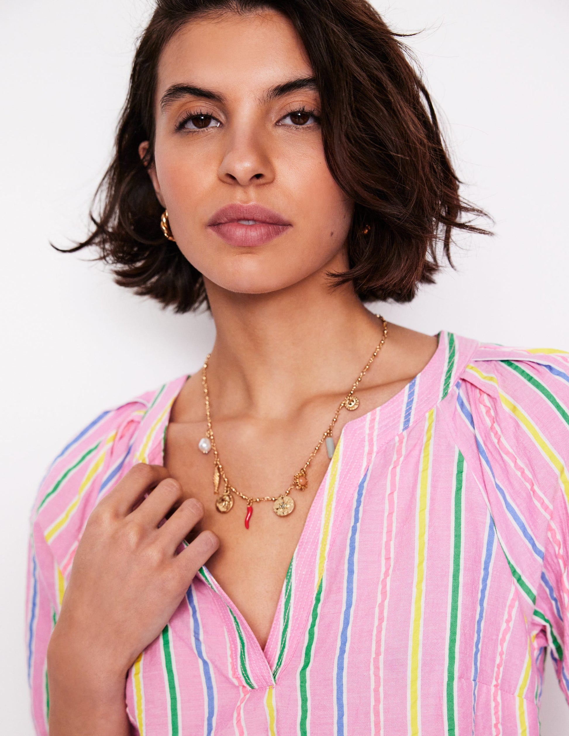 Novelty Charm Necklace-Chilli-2