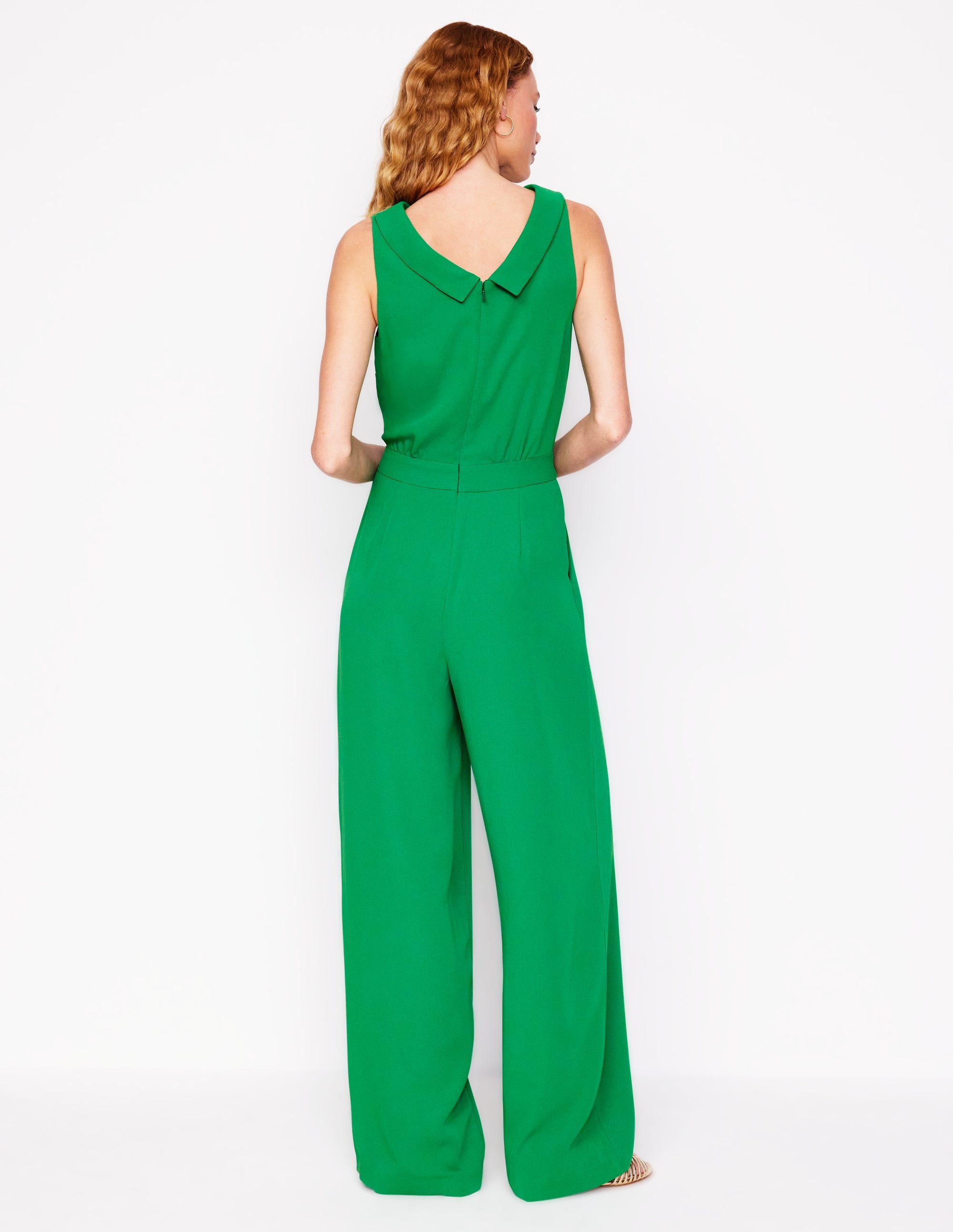 Clarissa Jumpsuit-Rich Emerald - Image 3