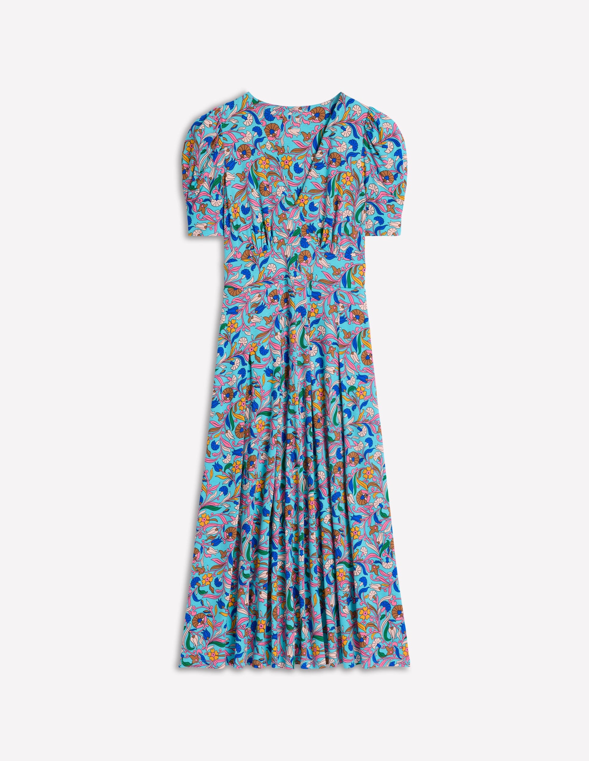 boden pleated dress Boden Women's Short Pleated Button Dress in Green