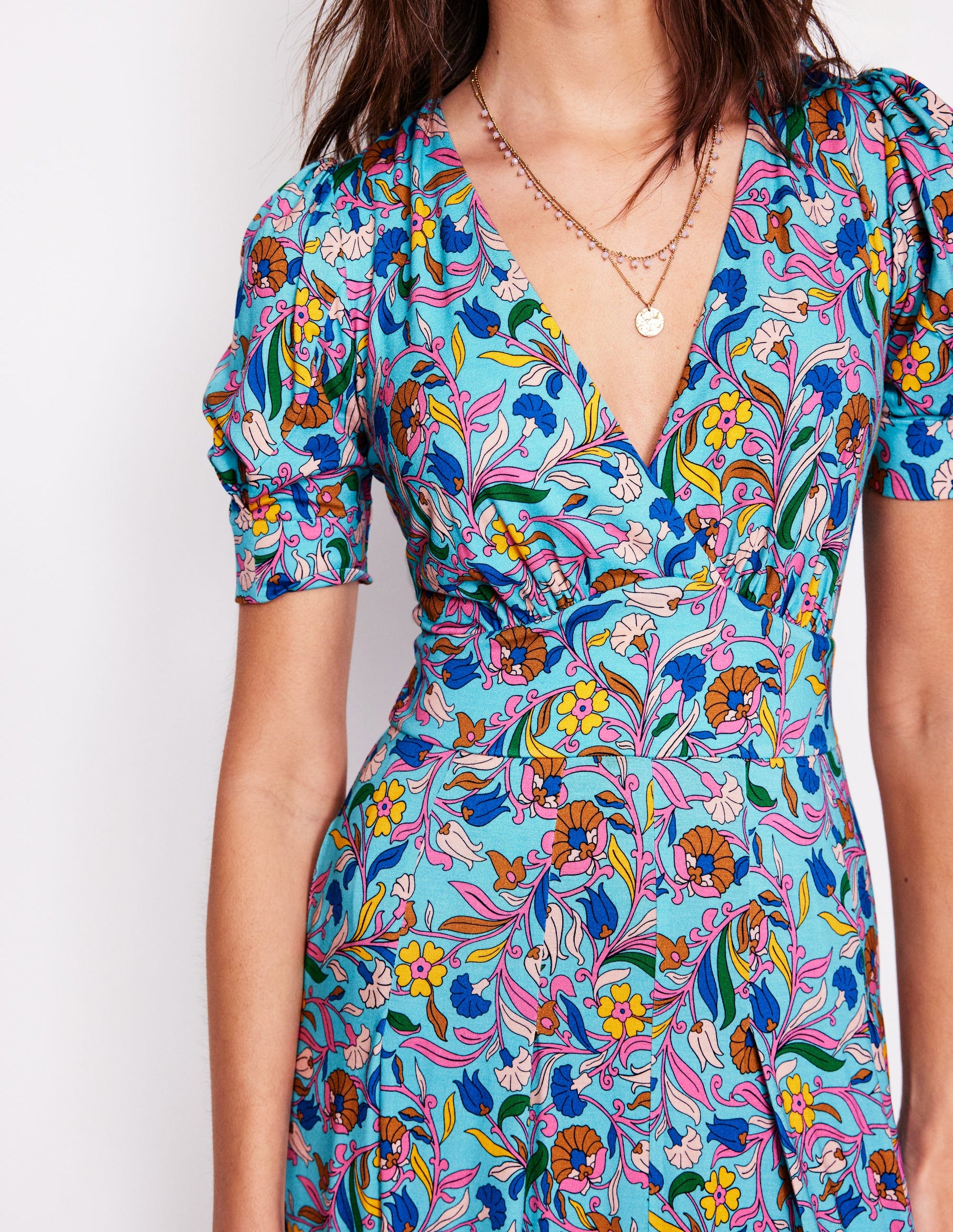 boden square neck jersey dress New Boden Square Neck Mini Jersey Dress Black D0451 Black Size: 8R