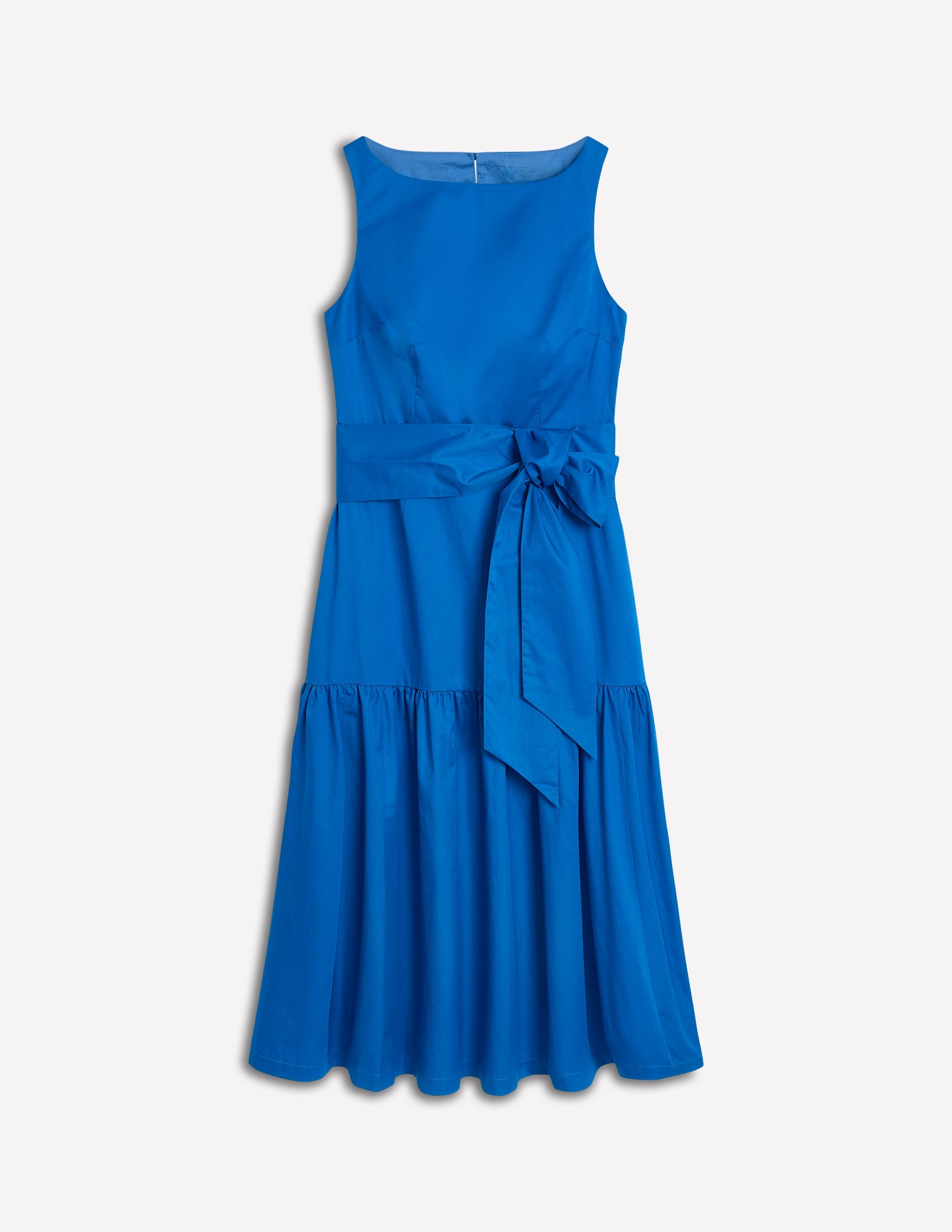 Deep Tier Fit & Flare Dress-Kingfisher Blue - Image 7