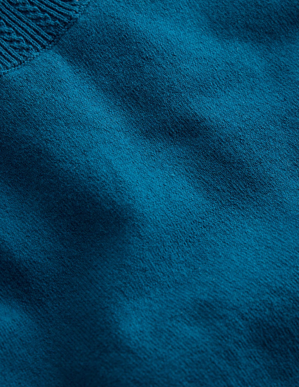 Emilia Cotton Crew T-shirt-Harbour Blue - Image 5