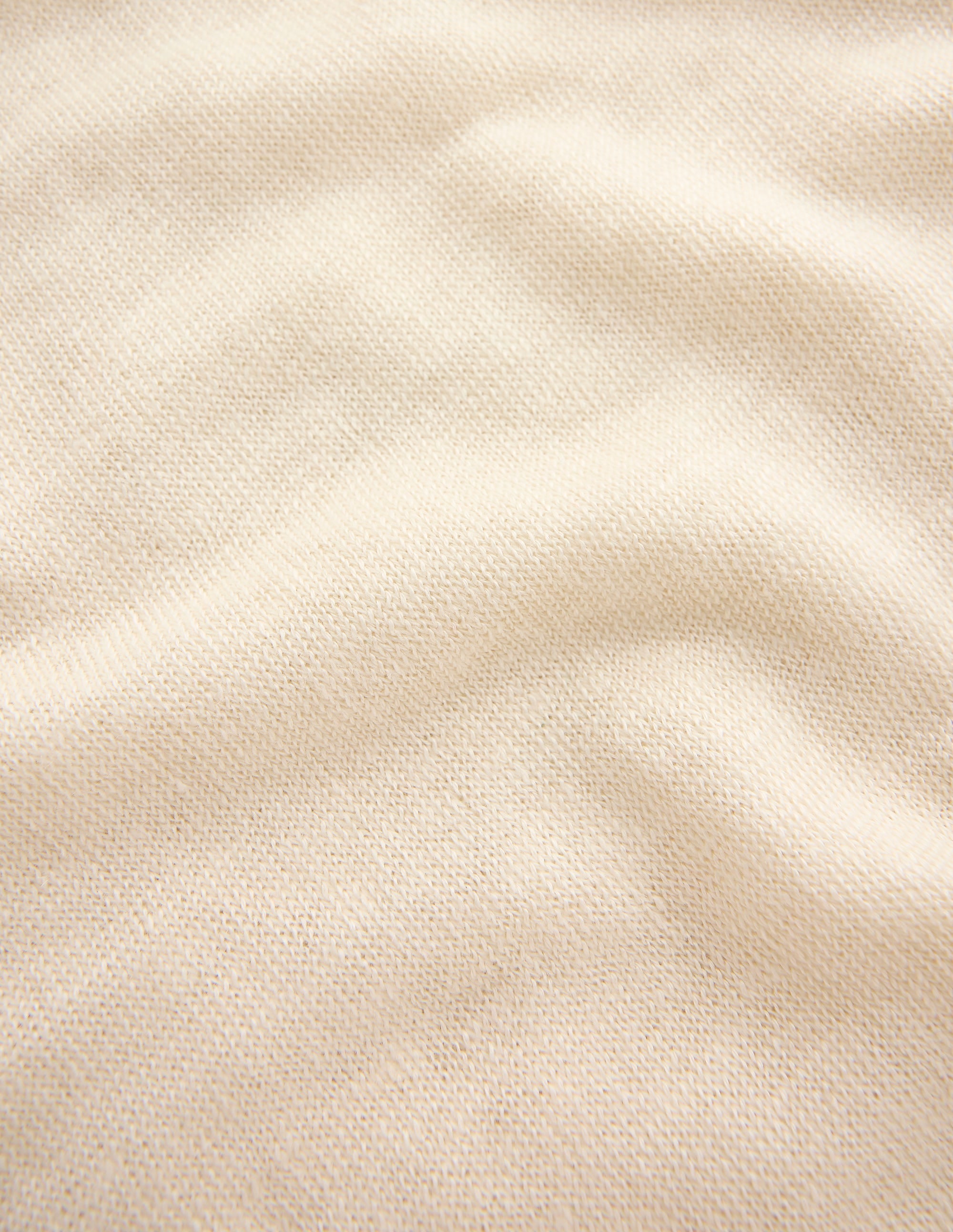 Liv Boat Neck Linen T-Shirt-Warm Ivory - Image 6